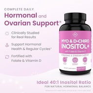 Optify - Premium Inositol Supplement - Myo-Inositol and D-Chiro Inositol Plus Folate and Vitamin D-K