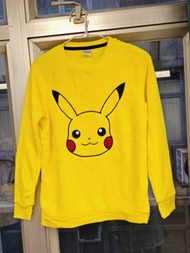 全新 pokemon 比卡超 男童衫 兒童衫 約合10，11，12歲