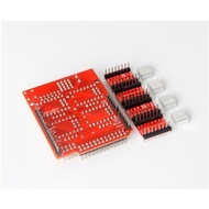 Ready Stock No Need To Wait- [-] -3D Printer cnc shield v3 Engraving Machine Expansion Board+A4988 D