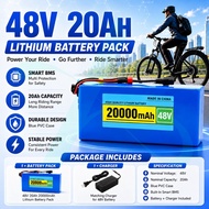 48V 40Ah 13S3P 18650 Lithium-Ion Battery Pack for Electric Bicycle E-Bike Scooter Mobility Scooter 1