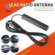 WITTII Radio FM Antenna, RV Signal Radio Car Radio Patch Antenna,  Signal Stability FM Antenna Auto 