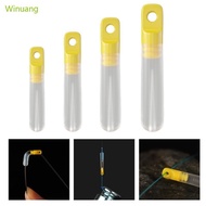 Winu 20Pcs Clear Slip Float Fishing Float Set Silicone Buoys Float Fishing Float Fishing Bobbers Flo