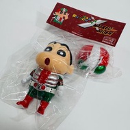 當天可以交收 全新未開封 Interccept Production Limited 賞味期限 Best Be Fore 野原新之助x幪面超人假面騎士 Kamen Rider V3 蠟筆小新 膠公仔膠