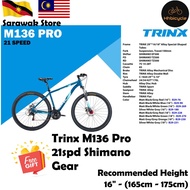 29" Trinx M136 Pro 21SPD - Mountain Bike - Basikal Mountain - 山地车 - MTB