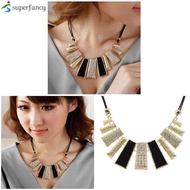 Ladies Necklace Vintage Ethnic Necklace Fashion Necklace for Women Girls Korean Accessories
