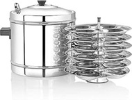 Idli cooker Idli maker Idli Steamer Idly cooker 6 Plates Stainless Steel Induction & Standard Idli M