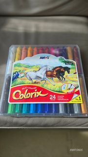 AMOS Colorix Crayon 粗身蠟筆 24 colour