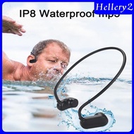 [Hellery2] Waterproof MP3 Music Player Underwater Headphones for Swimming Watersports 8GB