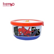 SuperBO - 不鏽鋼隔熱碗-L-蜘蛛人-700ml