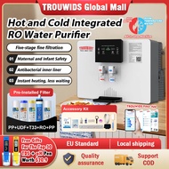 Instant Water Dispenser Hot And Cold RO Water Filter Dispenser Tabletop Drinking Water Purifier