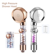 High Pressure  3-Function SPA shower head Shower Head  with switch on/off button Filter Bath Head Wa