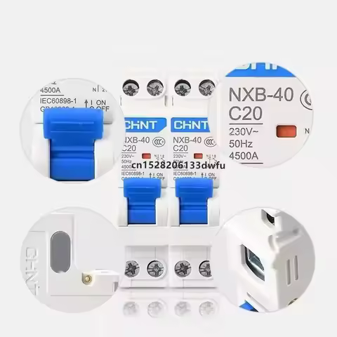 CHINT NXB-40 DPN DPNL 1P+N 6A 10A 16A 20A 25A 32A 40A 220V 230V 50HZ Miniature Circuit breaker MCB N