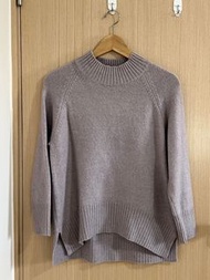 anySiS Lavender Sweater 百貨專櫃紫灰色女士毛衣 (158-164 cm)