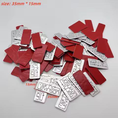 10pcs 50pcs 100pcs High-Quality MARK LEVINSON Car Hi-Fi Speaker Audios Badge Stereo Speakers Emblem 