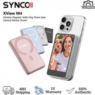 SYNCO XView M4เซลฟี่ไร้สาย Vlog กล้องเกียร์โทรศัพท์หน้าจอแสดงภาพเซลฟี่จอภาพไร้สายหน้าจอแสดงภาพ