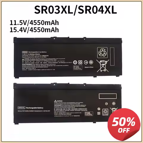 SR04XL Battery SR03XL Battery for HP Omen 15-CE0XX 15-DC0XX Series 15-CE015DX 15-DC0003LA 15-DC0051N