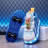 SHIYAN | Convertible 2-to-4 Wheeled Heelys Shoes for Kids