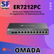 TP-LINK OMADA ER7212PC Omada 3-in-1 Gigabit VPN Gateway 12x Gigabit Ports | 4x WAN Ethernet Ports | 