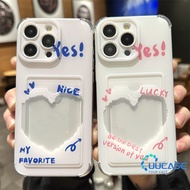 Lacy Lucky Heart For IPhone 16Pro Max girl 11 12mini 13Pro Max 14Plus 15Pro XR XS Max 7 8Plus Cartoo