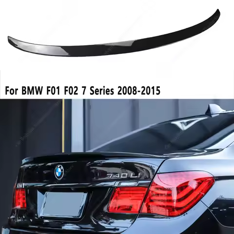 MP Style Rear Spoiler For BMW F01 F02 7 Series 730i 730d 740i 740d 750i 760i Li Ld Rear Trunk Tail W