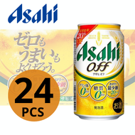 朝日 - Asahi OFF 零糖無嘌呤 3.5% 啤酒飲品 350ml x 24 [原箱優惠]