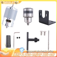 775 Motor 10000Rpm DC 12V Lathe 775 Motor with Mini Hand Drill Chuck and Milling Machine Mounting Br