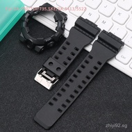 Premium Clear Resin Watch Accessories Set for GA-700SK/SKE/MMC/7A/CM/710GB Black Gold Ice Textured
