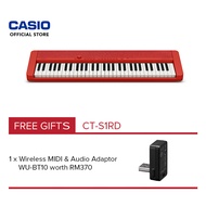 [PRE-ORDER] Casio CT-S1RD Red Casiotone Keyboard