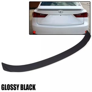 For 2014-20 Lexus IS200t IS250 IS350 F SPORT Style GLOSS BLACK Spoiler Wing Lip