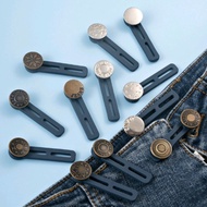 2-HOLE JEANS Button ADJUSTABLE METALLIC JEANS DOUBLE EXTENDER JEANS Adjustable Metallic Jeans Button