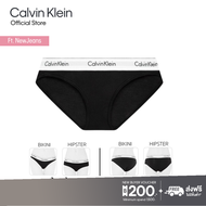 Calvin Klein กางเกงชั้นในผู้หญิง Modern Cotton Bikini รุ่น F3787AD 001 - สีดำ