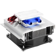 50W Thermoelectric Peltier Refrigeration Cooler Semiconductor Air Conditioner Cooling System Peltier Cooler Kit