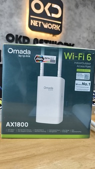 EAP603-Outdoor AX1800 Indoor/Outdoor Wi-Fi 6 Access Point ตัวกระจายสัญญาณแบบภายนอกรอบทิศทาง มาตรฐาน