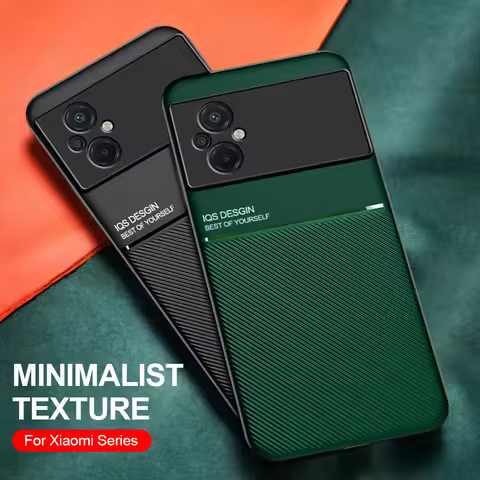 Magnetic Phone Case For Poco M5 Matte Soft Silicone Frame Cover For Xiaomi Poco M5 M 5 5M PocoM5 Sho