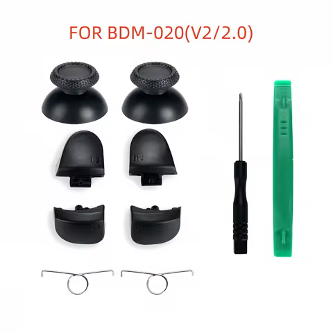 Set Of For PS5 BDM-010 020 030 V1 V2 V3 Controller L1 R1 L2 Trigger Buttons With Springs(V1) Replace