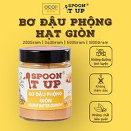 Bơ Đậu Phộng Hạt Giòn Không Đường Không Chất Phụ Gia Thuần Chay Tốt Cho Sức Khỏe - Spoon It Up
