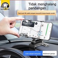 Flashing Wolf Center Console Anti-Shaking Rotating Navigation Phone Holder