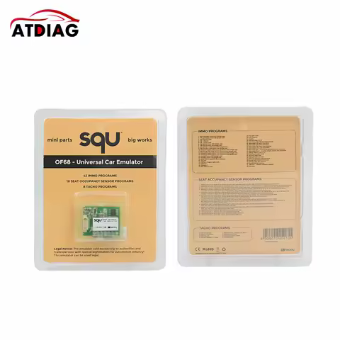 5-10pcs SQU OF68 OF80 Universal car emulator SQU OF 68 support IMMO/Seat accupancy sensor/Tacho Prog