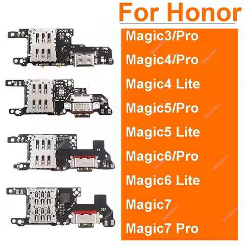 USB Charger Board For Huawei Honor Magic 3 Magic 4 Magic 5 Magic 6 Magic 7 Lite Pro USB Charging Doc