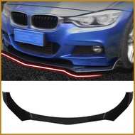 Front Bumper Spoiler Front Bumper Lip Splitter Lightweight Front Body Shovel Front Lower Lip Spoiler