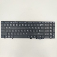 US Layout Laptop keyboard for HP Elitebook 8540 8540B 8540P 8540W PK1307G1A00 no point no backlit Bl