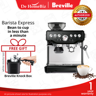 BREVILLE BES870SLQ Barista Express Espresso Coffee Machine for Home Cafe (Black Salted Liquorice) BES870 | Coffee Maker | 咖啡机 | Mesin Kopi