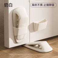 全城熱賣 - 硅膠門塞 (白色｜單個)｜防撞 阻門器｜門頂｜移動式安全門擋 免打孔 可收納門檔