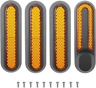 Jodriva Rear Wheels Cover Protect Hubs Cap Protective Warn Shells Reflective Stickers, for Xiaomi, M