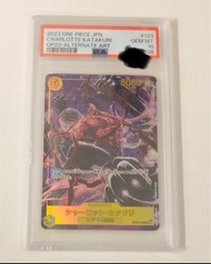 PSA 10 海賊王 One Piece 卡塔庫栗 Alternate Art #123 PSA 10