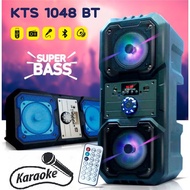 [KTS-1048] Wireless Portable Bluetooth Speaker With Led Light [Support Mic]