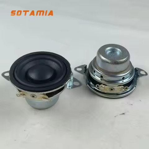 SOTAMIA 2Pcs 1.5 Inch Mini Speaker 8 Ohm 5W Tweeter Audio Treble Speaker Repair Accessories for JBL 