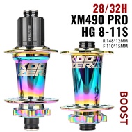 Koozer XM490 PRO Boost 28H 32 Holes MTB Bicycle Hub 15x110 MS SX GX 10s 11s 12s THE CR-MO Steel.