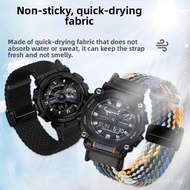 Modified Nylon Woven Watch Band For Ca-sio GA900 GA900VB GA900TS GA110 GA700 Military Grade Webbing 