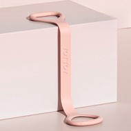 YOTTOY 8-Character Elastic Band Resistance Rope Womens Back Exercise Stretching 20 Pounds Fitness Eq